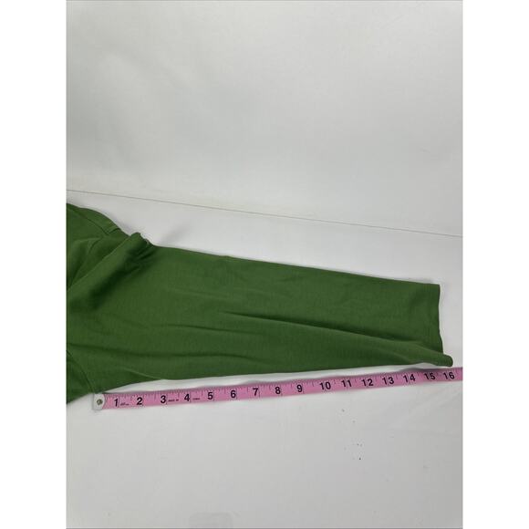 L.L. Bean Green Basic 100% Supima Cotton Long Sleeve Shirt Womens Size 2X - Picture 6 of 7